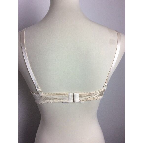 Rosa Lingerie Up Bra Floral Print Pleated Underwire - Picture 6 of 8